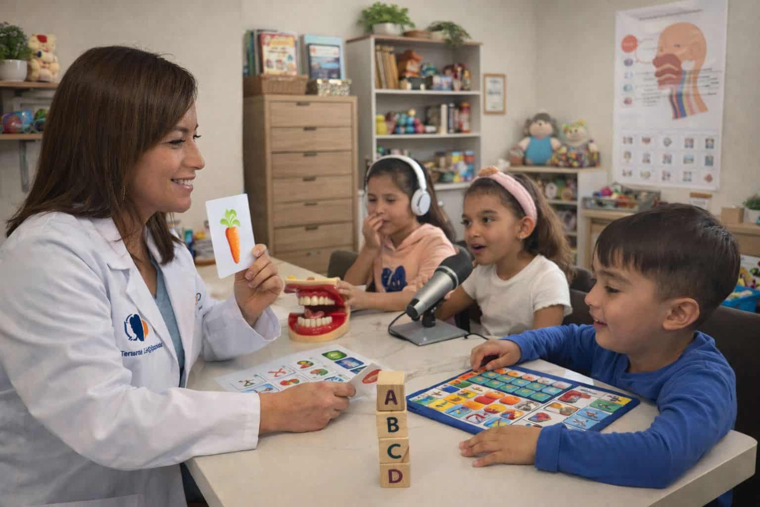 terapia de lenguaje infantil