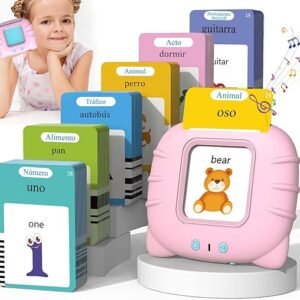Tarjetas didácticas parlantes bilingües