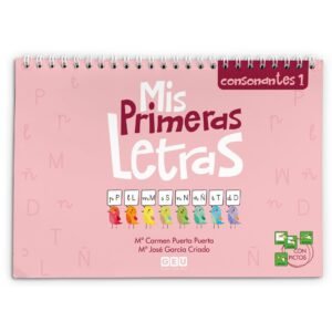 Libro didáctico Mis Primeras Letras 1 Consonantes
